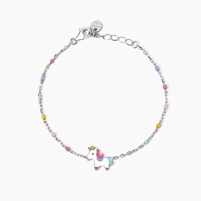 Mabina Bracciale Kids Argento Unicorno e Sfere