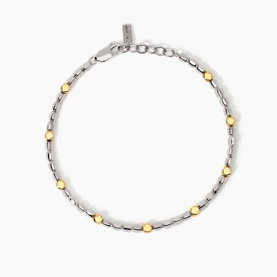 Mabina Bracciale Argento Elementi Dorati California