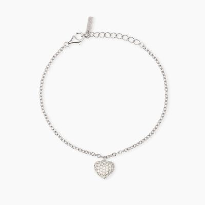 Mabina Bracciale Argento Cuore Zirconato Feeling