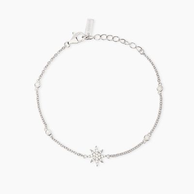 Mabina Bracciale Argento Sole e Cristalli Splendida
