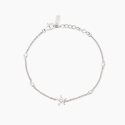 Mabina Bracciale Argento Stella Zirconata Bahia Del Sol