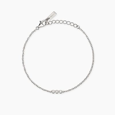 Mabina Bracciale Argento con 3 Diamanti Lab Grown
