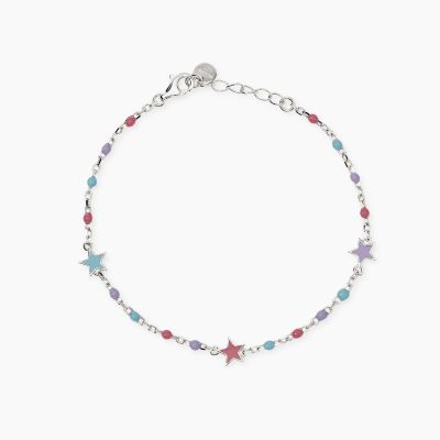 Mabina Bracciale Argento Stelle Smaltate