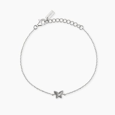 Mabina Bracciale Argento con Farfalla
