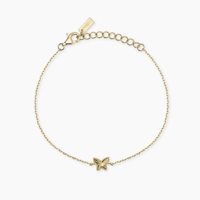 Mabina Bracciale Argento Gold con Farfalla