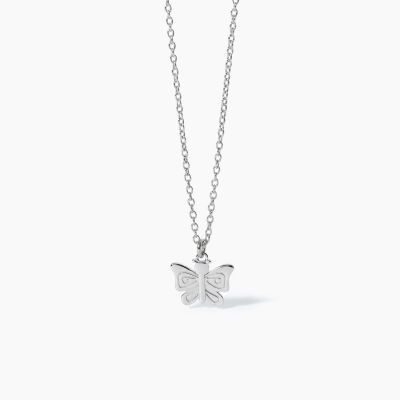 Mabina Collana Kids Argento Pendente Farfalla