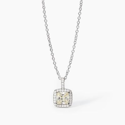 Mabina Collana Argento Zircone Lemon