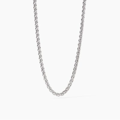 Mabina Collana Argento Maglia Catena Spiga