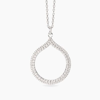 Mabina Collana Argento Goccia con Zirconi Penelope