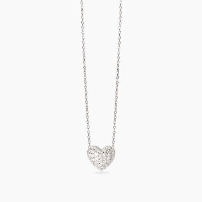 Mabina Collana Argento Cuore Zirconato Feeling