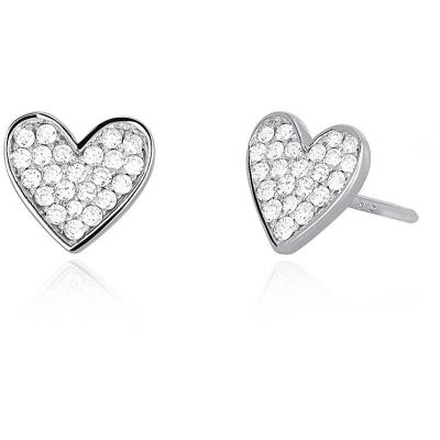 Mabina Orecchini Lobo Donna Argento Cuore