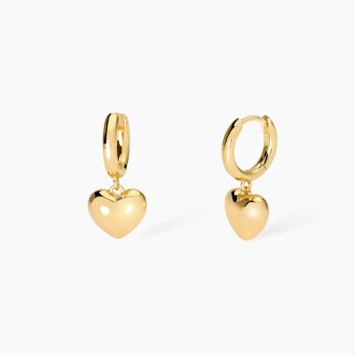 Mabina Cerchi Argento Gold con Cuore