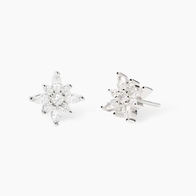 Mabina Orecchini Argento Stella Polare e Zirconi