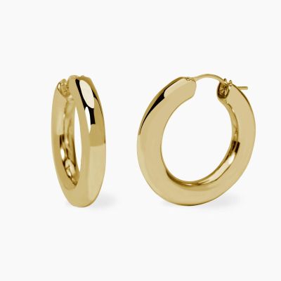 Mabina Orecchini Cerchio Argento Gold