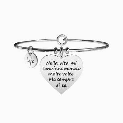 Kidult Bracciale Donna Acciaio Linea Love