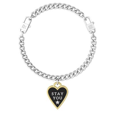 Kidult Bracciale Donna Acciaio "Stay True" Philosophy