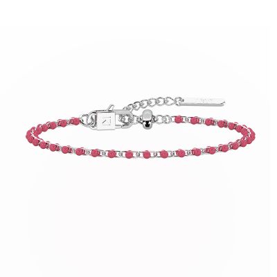 Kidult Bracciale Acciaio e Smalto Rubino By You