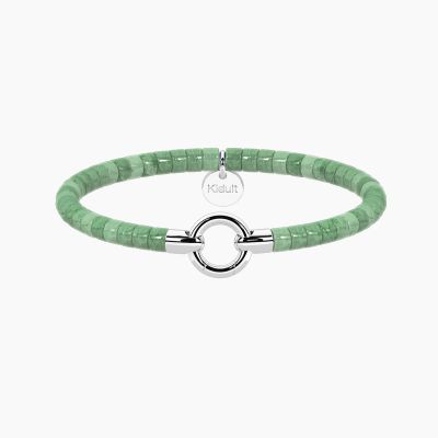 Kidult Bracciale Acciaio Conchiglie Verdi By You
