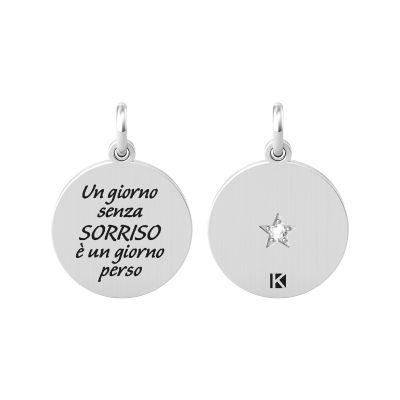 Kidult Ciondolo Acciaio "Un Giorno senza.." By You