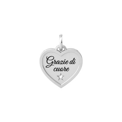 Kidult Ciondolo Acciaio "Grazie di cuore" By You