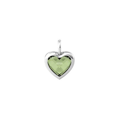 Kidult Ciondolo Cuore Acciaio Glass Verde By You