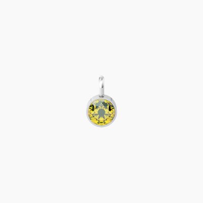 Kidult Ciondolo Acciaio Con Zircone Giallo By You