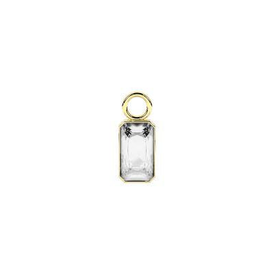 Kidult Ciondolo Orecchino Acciaio Gold Cristallo By You