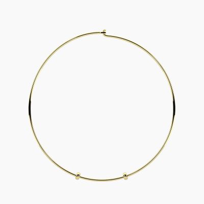 Kidult Collana Rigida Acciaio Gold By You