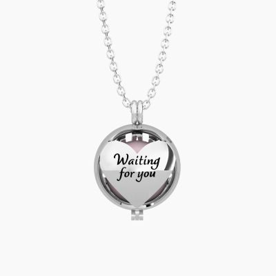 Kidult Collana Chiama Angeli Acciaio "Waiting for you"