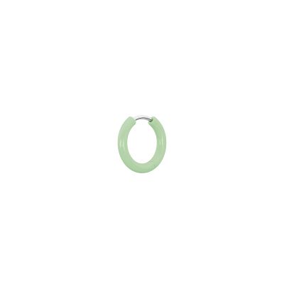 Kidult Mono Orecchino Acciaio Smalto Verde By You