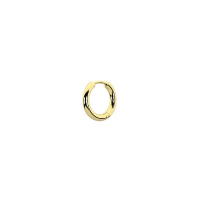 Kidult Mono Orecchino Acciaio Gold Cerchio 15 mm By You