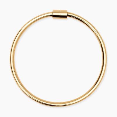Kidult Bracciale Rigido Acciaio Gold Style