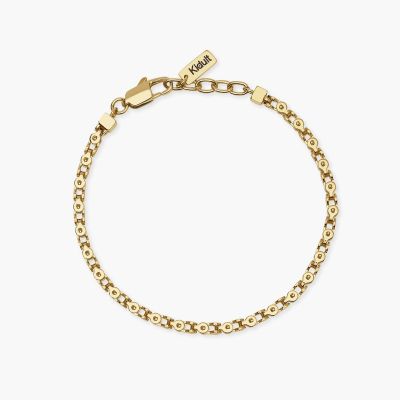 Kidult Bracciale Acciaio Gold Catena Fancy