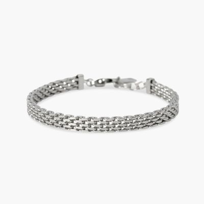 Kidult Bracciale Acciaio Maglia Milano