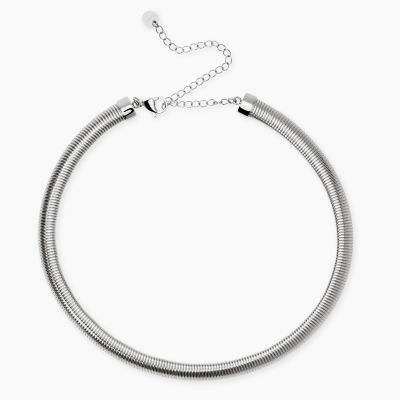 Kidult Collana Tubogas Acciaio Style