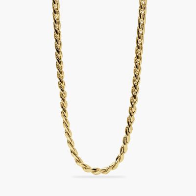 Kidult Collana Acciaio Gold Catena Cardano