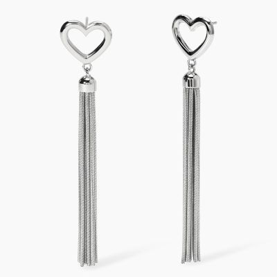 Kidult Orecchini Acciaio Cuore e Snake Style