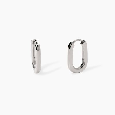 Kidult Orecchini Allungati Acciaio Style