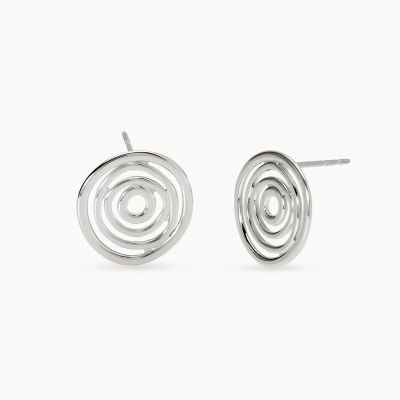 Kidult Orecchini Vortice Acciaio