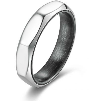 Brosway Anello Uomo Acciaio Bullone Gun Brunito Doha - 23