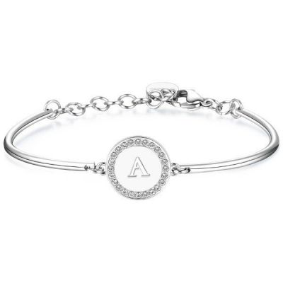 Brosway Bracciale Donna Acciaio Lettera A Chakra