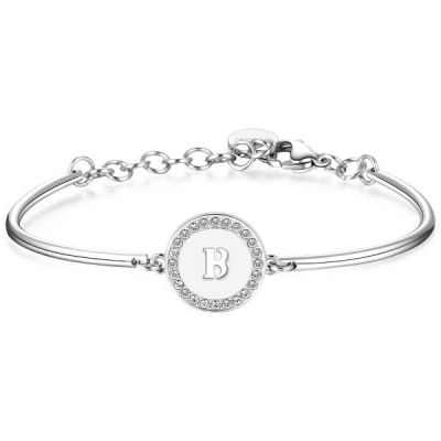 Brosway Bracciale Donna Acciaio Lettera B Chakra