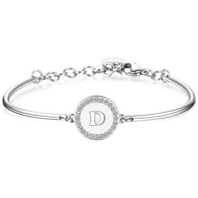 Brosway Bracciale Donna Acciaio Lettera D Chakra