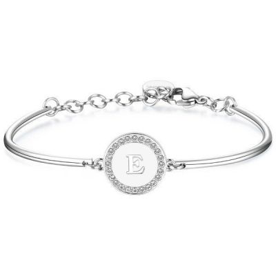Brosway Bracciale Donna Acciaio Lettera E Chakra