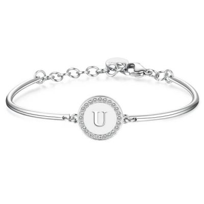 Brosway Bracciale Donna Acciaio Lettera U Chakra