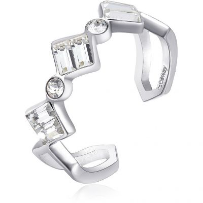 Brosway Anello Donna Acciaio Cristalli Swarovski Juice