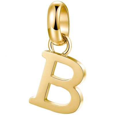 Brosway Charms Donna Acciaio Gold Lettera B Tres Jolie