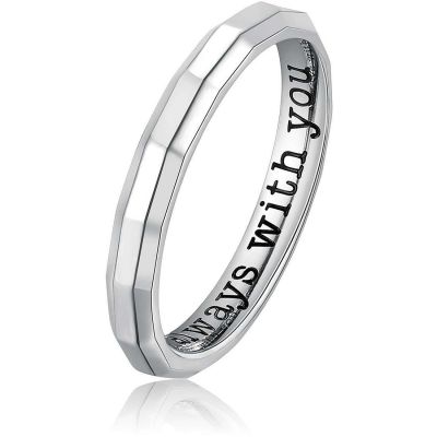 Brosway Anello Acciaio Withyou Con Incisione - 12