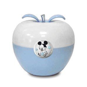 Disney Luce Bimbo Topolino Laminato Argento 10X11