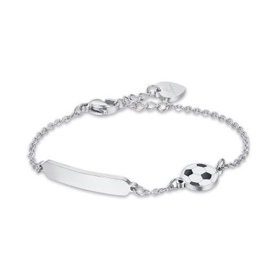 Luca Barra Kids Bracciale Bambino Acciaio Pallone